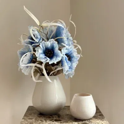 Decoratie set Tasman beige blauw - Vase the world