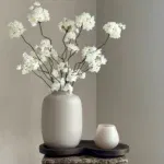 Tafeldecoratie set beige walnoot japandi