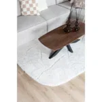 Vloerkleed Macy Creme – Rounded Corners 200 x 290 cm - Afbeelding 2