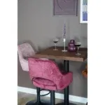 Barkruk Vivian – Perfect Harmony – Bordeaux 59 - Afbeelding 5