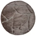 Vloerkleed Macy Bruin Rond ø160 cm