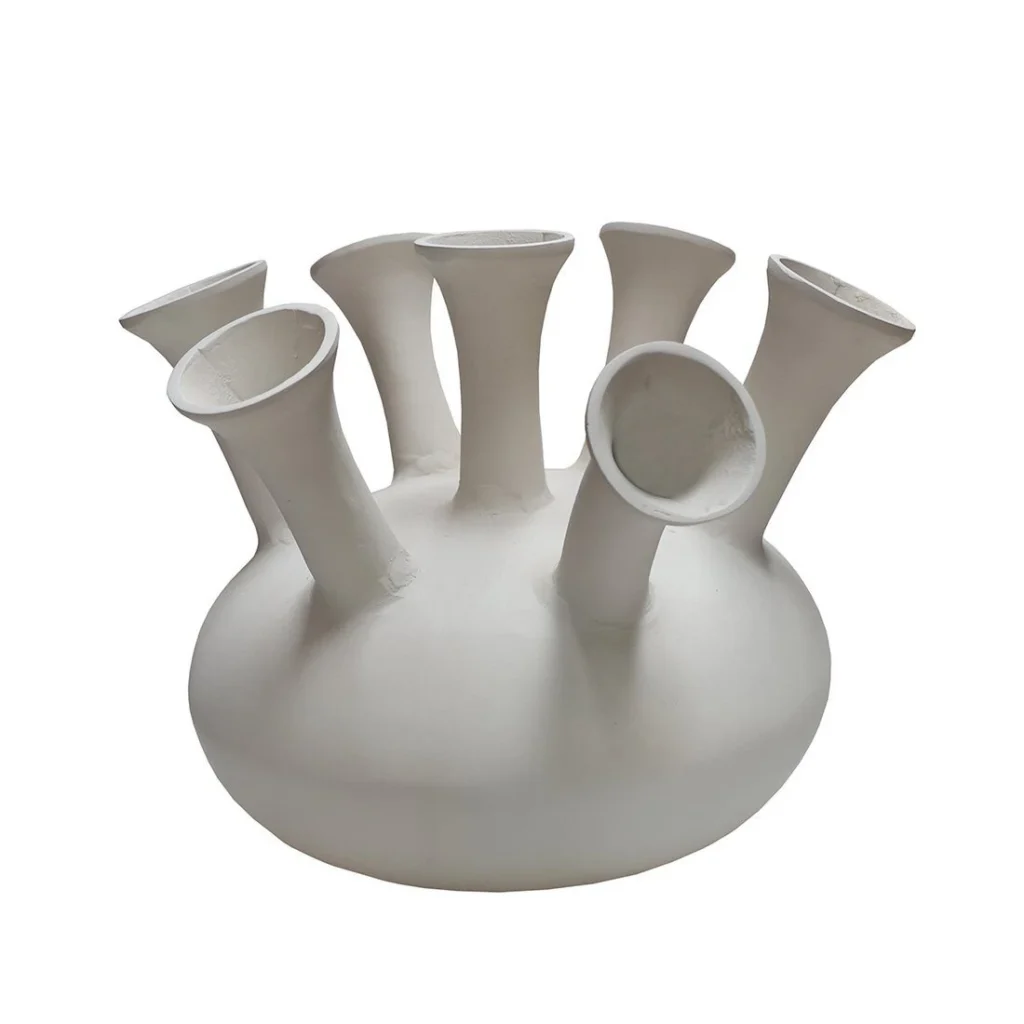 Toetervaas - Amsterdam 7 ivory | Vase the World