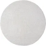 Vloerkleed Ella Cream Rond ø200 cm