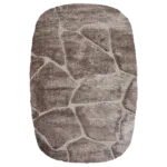 Vloerkleed Macy Bruin – Rounded Corners 200 x 290 cm