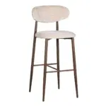 Japandi Bar Chair Tan (set of 2)