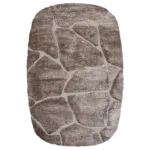 Vloerkleed Macy Bruin – Rounded Corners 160 x 230 cm