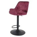 Barkruk Vivian – Perfect Harmony – Bordeaux 59 - Afbeelding 3