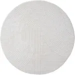 Vloerkleed Ella Cream Rond ø240 cm