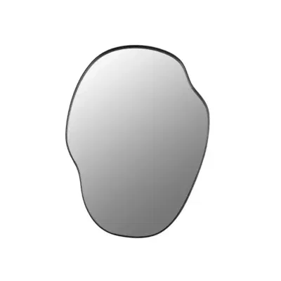 Spiegel Vanessa organisch zwart M