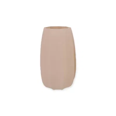 Taupe windlicht cozy Bradley 18 cm