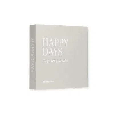 Beige Taupe koffietafelboek klein