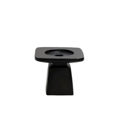 Kaarshouder Calama S zwart L12 x B12 x H10 cm - Vase the world