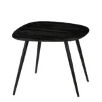 Jailey Bijzettafel - Set van 3 - L62 x B52 x H34 cm - Gerecycled Hout - Zwart - Afbeelding 4