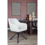 Eetkamerstoel Chris - Beige 5 - Afbeelding 6