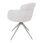 Eetkamerstoel Chase – Bouclé – Naturel - Afbeelding 3