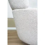 Eetkamerstoel Chase – Bouclé – Naturel - Afbeelding 6