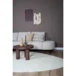 Vloerkleed Stone White - Kiezelvormig 200 x 280 cm - Afbeelding 2