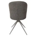 Eetkamerstoel Cosmo – Bouclé – Brown - Afbeelding 3