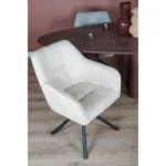 Eetkamerstoel Chris - Beige 5 - Afbeelding 7