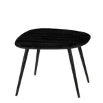 Jailey Bijzettafel - Set van 3 - L62 x B52 x H34 cm - Gerecycled Hout - Zwart - Afbeelding 3