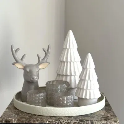 Kerst decoratie complete tafel decoratie set japandi