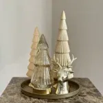 Kerst decoratie complete tafel decoratie set met kerstboom en rendier