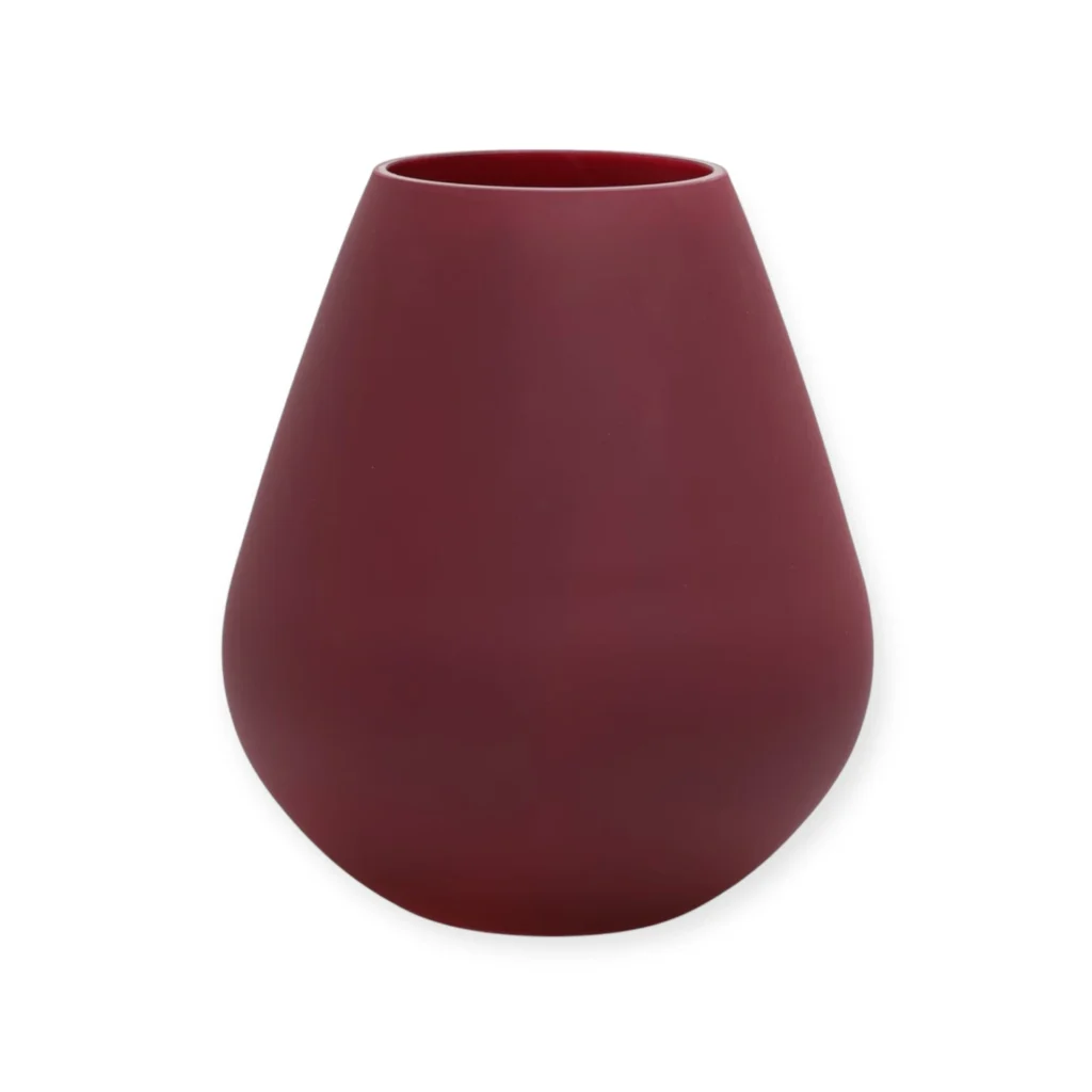 Vaas Tasman S matte violet Ø18 x H20cm | Vase the World