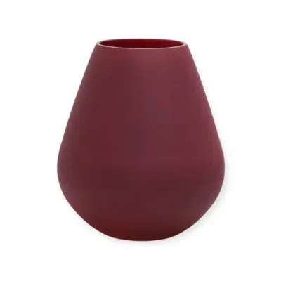 Vaas Tasman S matte violet Ø18 x H20cm | Vase the World