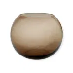 Vase the world | Vaas Windlicht Zambezi m taupe Ø25 x H20,5 cm