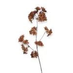 Zijden bloesemtak Prunus Pandora oud roze - 85cm