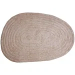Wasbaar Vloerkleed Oliver - Taupe 140 x 200 cm