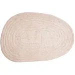 Wasbaar Vloerkleed Oliver – Beige 140 x 200 cm