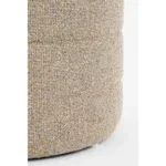 Poef met Opbergruimte - H41 x  Ø42 cm - Beige - Afbeelding 5