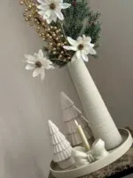 japandi stijle kerstdecoratie