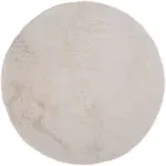 Vloerkleed Velluto Beige – Rond ø160 cm