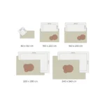 Vloerkleed Velluto Toffee – 160 x 230 cm - Afbeelding 2