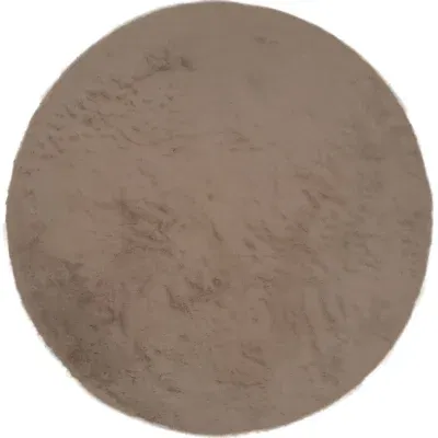 Vloerkleed Velluto Choco – Rond ø200 cm