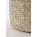 Opbergpoef - H41 x Ø42 cm - Lichtgrijs - Afbeelding 4