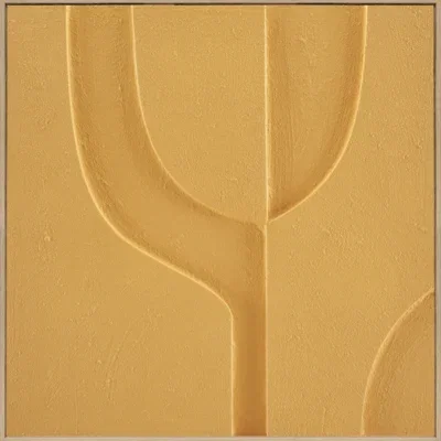 3D wanddecoratie 80x80cm Organisch ray flower