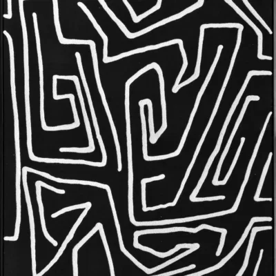 3D wanddecoratie 83x123cm 'Funky' met lijst
