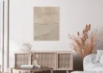 Canvas Schilderij groene tint Lach