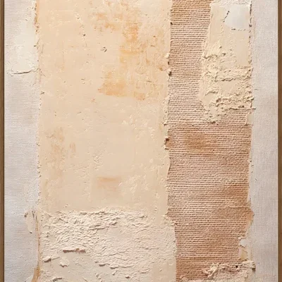 Canvas Schilderij incl. lijst 60x80cm Handgeschilderd '3D verf'