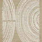 Canvas Schilderij incl. lijst Japandi 80x120cm met foam 'Witte manen'