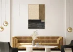 Canvas Schilderij met 5 vakken