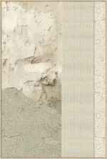 Canvas incl. lijst 80x120cm Handgeschilderd 'Dried-up'