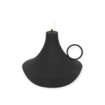 Countryfield LED Kaars Blaker L zwart-L12B12H13CM