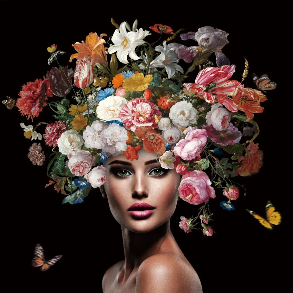 Glasschilderij 80x80cm Cinderella