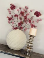 Hotel chique aubergine woondecoratie