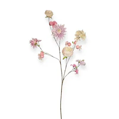 Losse zijden bloem Luxury Pastel 110 cm