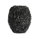 Luxe vaas bloemen Violeta zwart - Light & Living